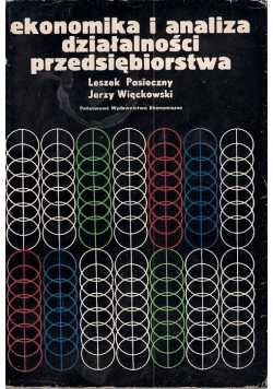 Ekonomika i analiza działalności przedsiębiorstwa