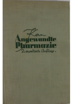 Angewandte Pharmazie, 1937 r