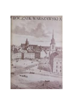 Rocznik Warszawski X
