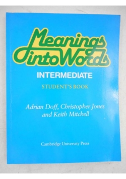 Meanings into Words, intermediate