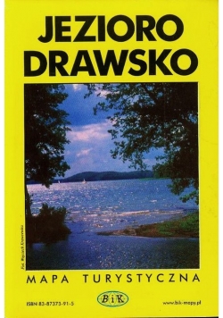 Jezioro Drawsko mapa turystyczna
