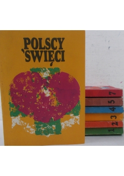 Polscy święci,zestaw 7 książek