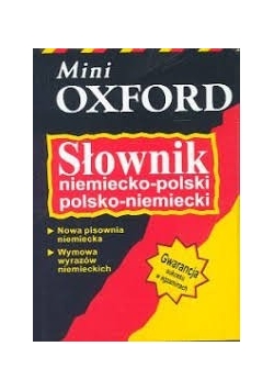 Słownik niemiecko-polski, polsko-niemiecki