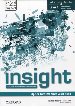 Insight Upper-Intermadiate Workbook with Online Practice