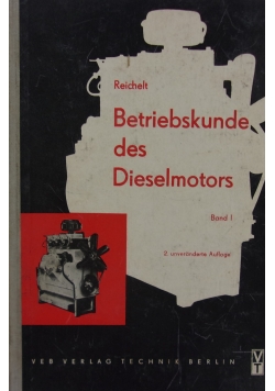 Betriebskunde des Dieselmotors