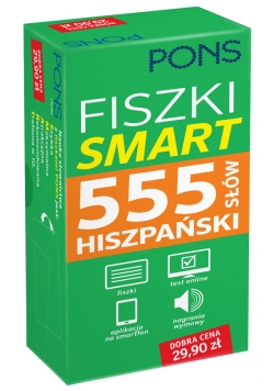 Fiszki Smart 555 słów Hiszpański