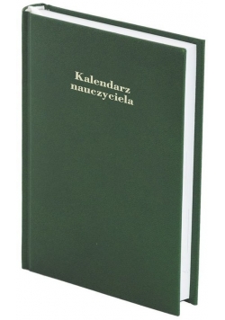 Kalendarz nauczyciela 2017/2018 A5 Albit zielony
