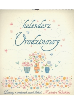 Kalendarz 2018 Urodzinowy