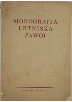 Monografja letniska Zawoi, 1930r.