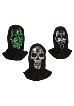 Srebrna maska Halloween