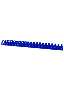 Grzbiety do bindowania Office Products A4 38 mm plastikowe 50 sztuk niebieskie