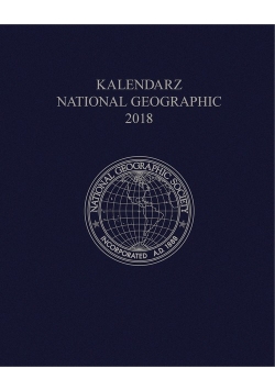 Kalendarz National Geographic 2018 granatowy
