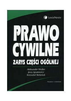 Prawo cywilne - zarys części ogólnej