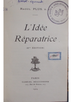 LIdee Reparatrice , 1919 r.