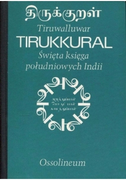 Tirukkural Święta księga południowych Indii