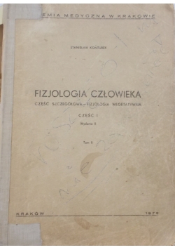 Fizjologia człowieka, Tom II