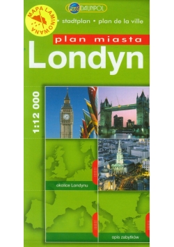 Londyn plan miasta 1:12 000
