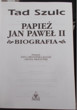 Papież Jan Paweł II,Biografia