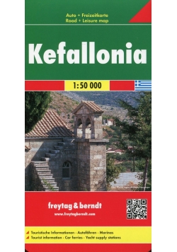 Kefalonia Mapa samochodowa 1:15 000