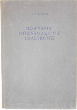 Równania różniczkowe cząstkowe