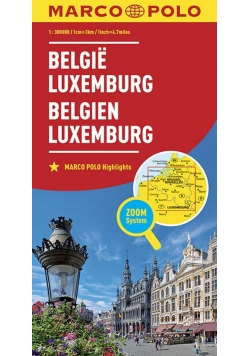 Belgia Luxemburg mapa