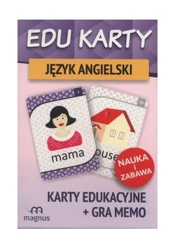 Edu karty Język angielski + gra memo
