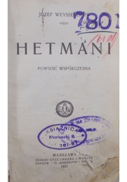 Hetmani , 1911 r.
