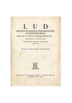 Lud , organ polskiego towarzystwa ludoznawczego