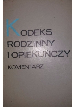 Kodeks rodzinny i opiekuńczy