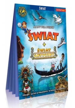 Mapy dla dzieci Świat + Świat antyczny