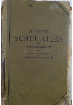 Dierke Schul - Atlas, 1908 r.