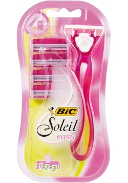 Maszynka do golenia Soleil Easy + 4 wkłady