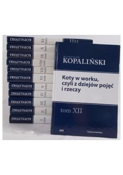 Słowniki , XII tomów