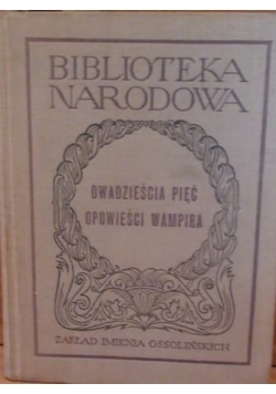 25 opowieści wampira