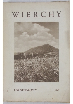Wierchy , 1947 r.