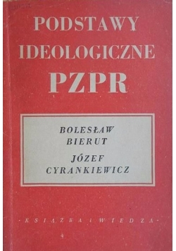 Podstawy ideologiczne PZPR, 1949r.
