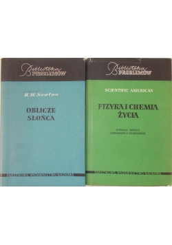 Fizyka i chemia życia / Oblicze słońca