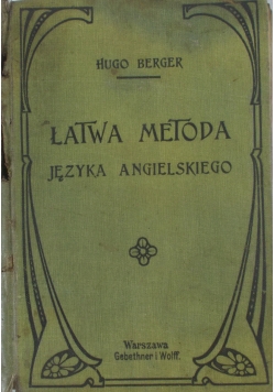 Łatwa metoda języka angielskiego,1912r.