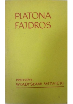 Platona Fajdros