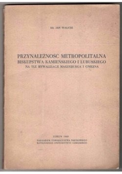 Przynależność metropolitarna