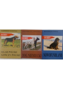 Ogar polski gończy polski/Dog niemiecki/Nowofundland