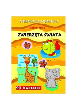 Zwierzęta świata Naklejkowe szaleństwo
