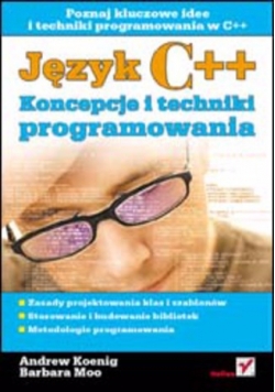 Język C ++ Koncepcje i techniki programowania