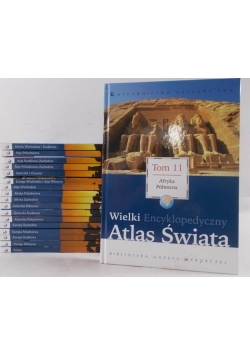 Wielki encyklopedyczny atlas świata, Tom I - XVIII.