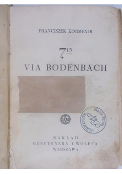 Via Bodenbach, 1934 r.