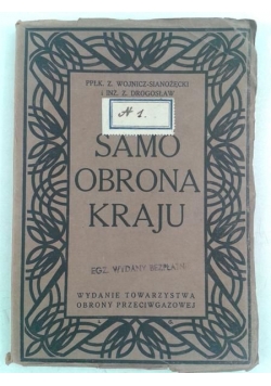 Samoobrona kraju w świetle stosunków przemysłowych i społecznych, 1927 r.
