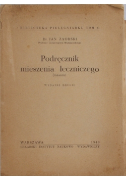 Podręcznik mieszania leczniczego (masażu), 1949 r.