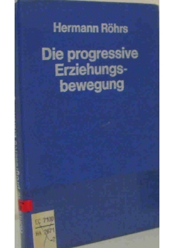 Die progressive erziehungsbewegung