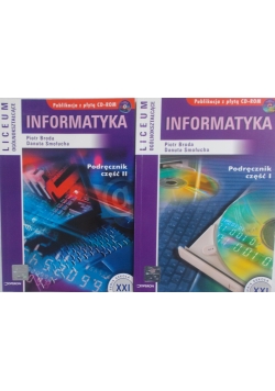 Informatyka podręcznik z płytą CD część 1 i 2