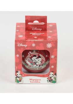 Bombka Led Kocham Cię na licencji Myszki Mickey i Minnie, Disney